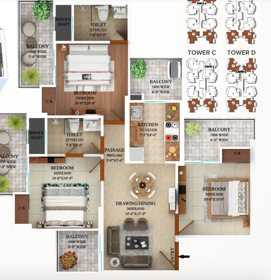 civitech string floor plan